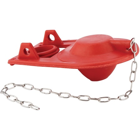 All-Source Universal Rubber Toilet Flapper with Chain 091481